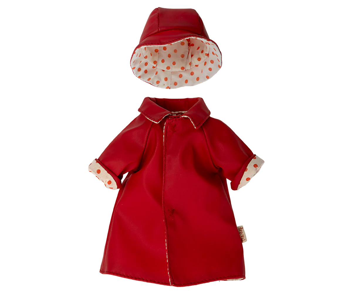 Raincoat and Hat for Teddy Mum