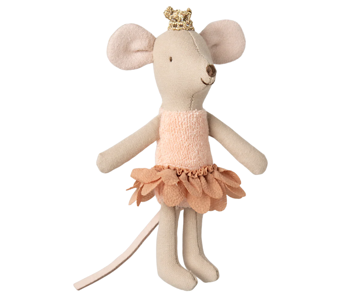 Maileg | Little Sister Princess Mouse in Matchbox