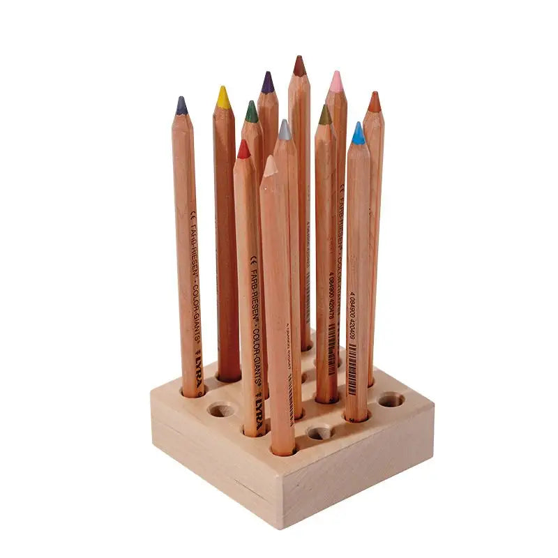 Wooden Pencil Holder for Large Pencils