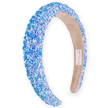 Sequin Headband in Blue