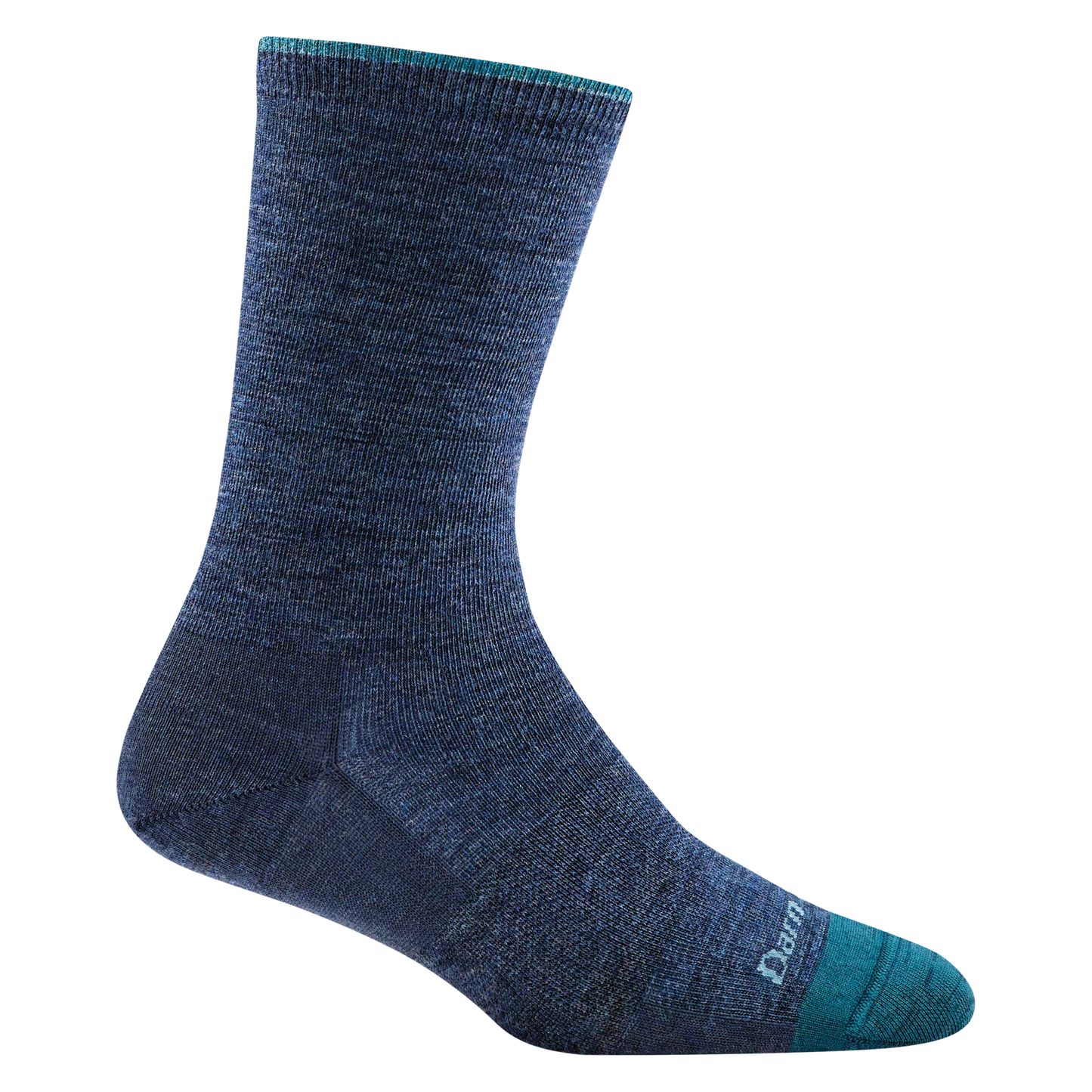 Solid Basic Crew Lightweight Lifestyle Socks in Denim