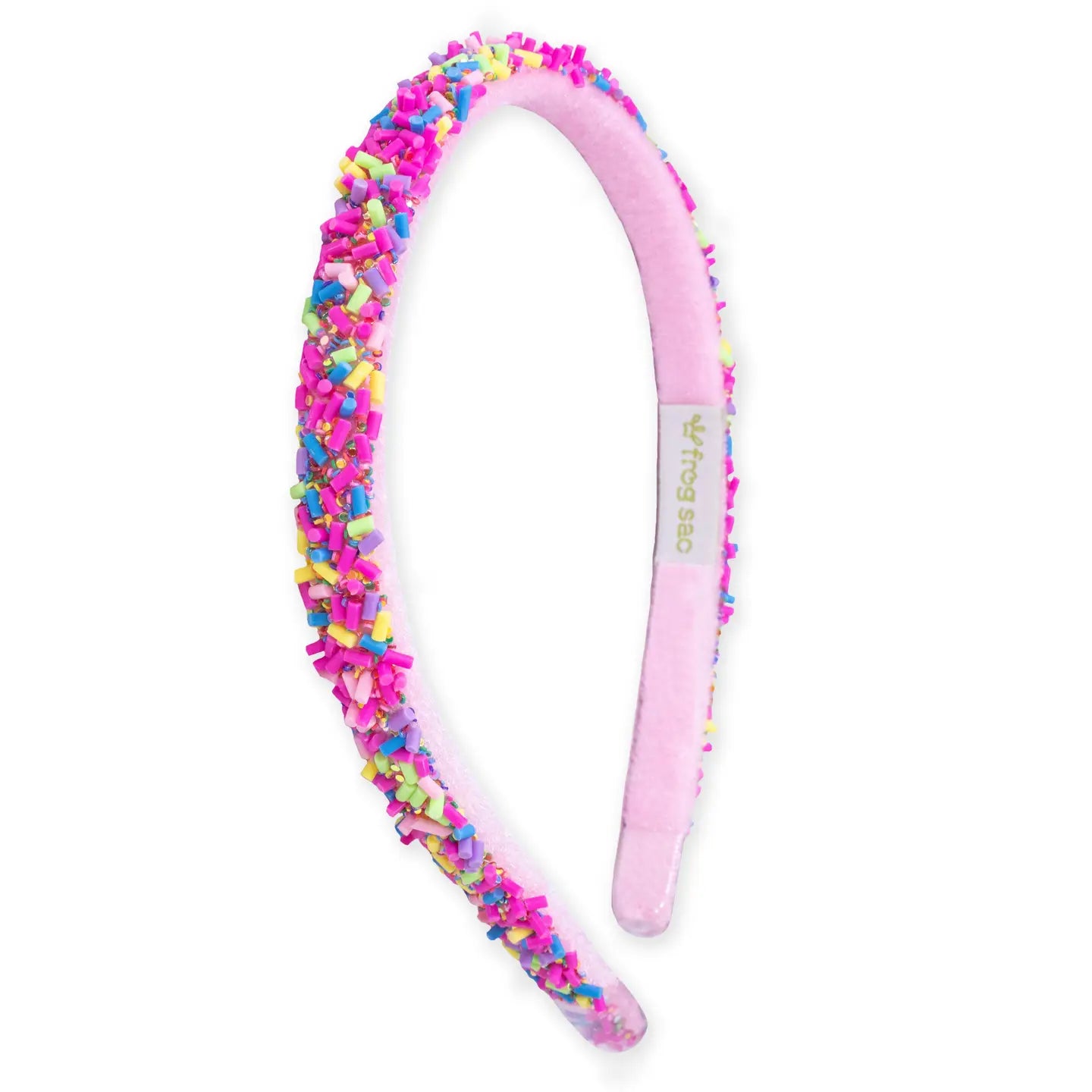 Thin Sprinkle Headband in Pink