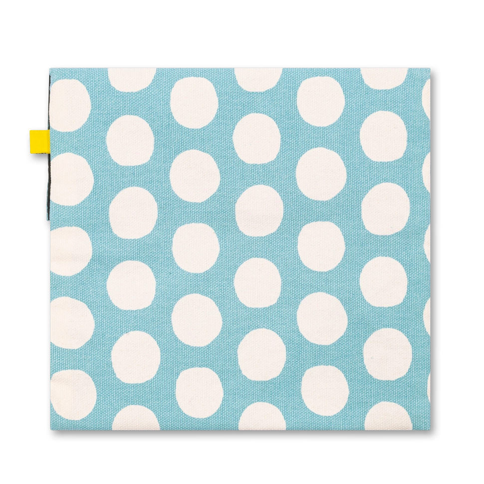 Fluf | Flip Snack Bag in Blue Dots