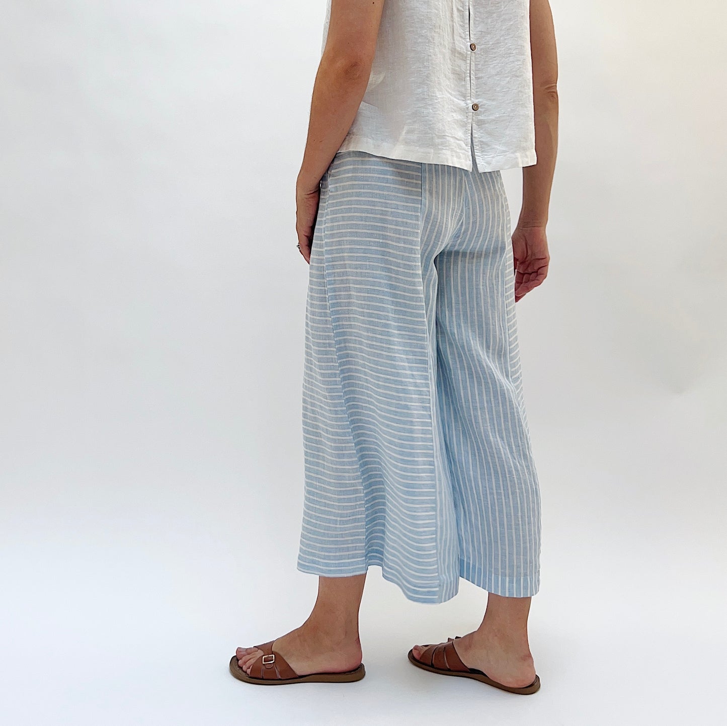 Sailor Pant in Blue Stripe