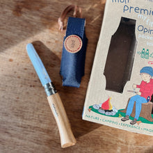 Load image into Gallery viewer, Opinel | My First Opinel Pocket Knife with Sheath Gift Box