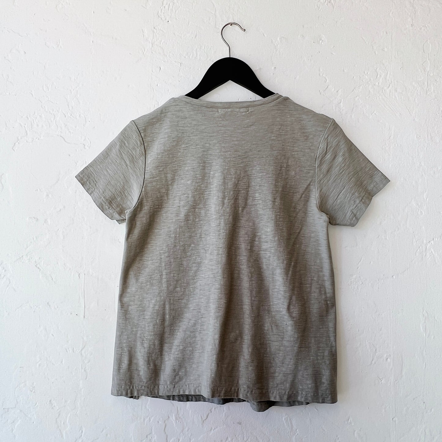 Short Sleeve Cropped Tee in Balsam Green