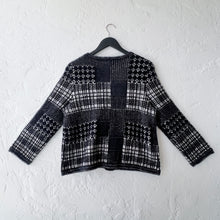 Load image into Gallery viewer, Habitat | Plaid Patchwork Cardigan