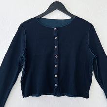 Load image into Gallery viewer, Cut Loose | Marble Knit Cropped Cardigan in Etan