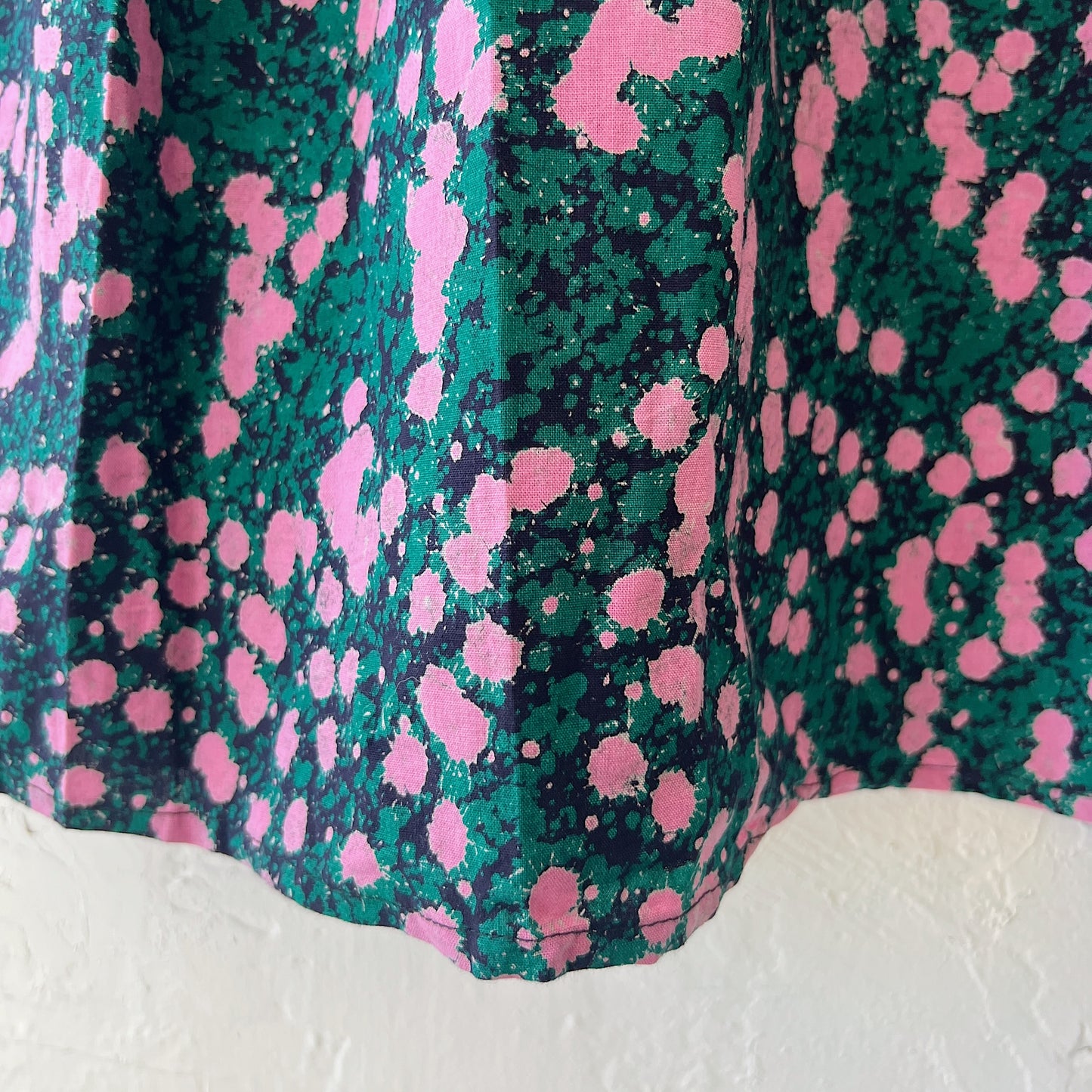 Fahari Bazaar | Sula Dress in Pink & Green Speckle