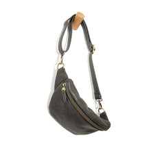Load image into Gallery viewer, Shiloh Sling Belt Bag in Charcoal