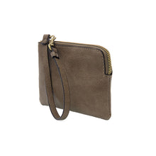 Load image into Gallery viewer, Pippa Wristlet Pouch in Taupe