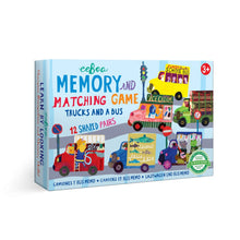 Load image into Gallery viewer, Eeboo | Trucks & a Bus Little Memory & Matching Game