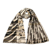 Load image into Gallery viewer, Létol | Nicolas Scarf in Black & Gold