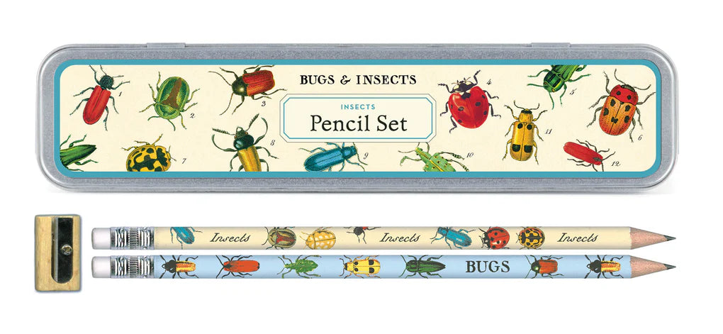 Cavallini | Bugs and Insects Pencil Set