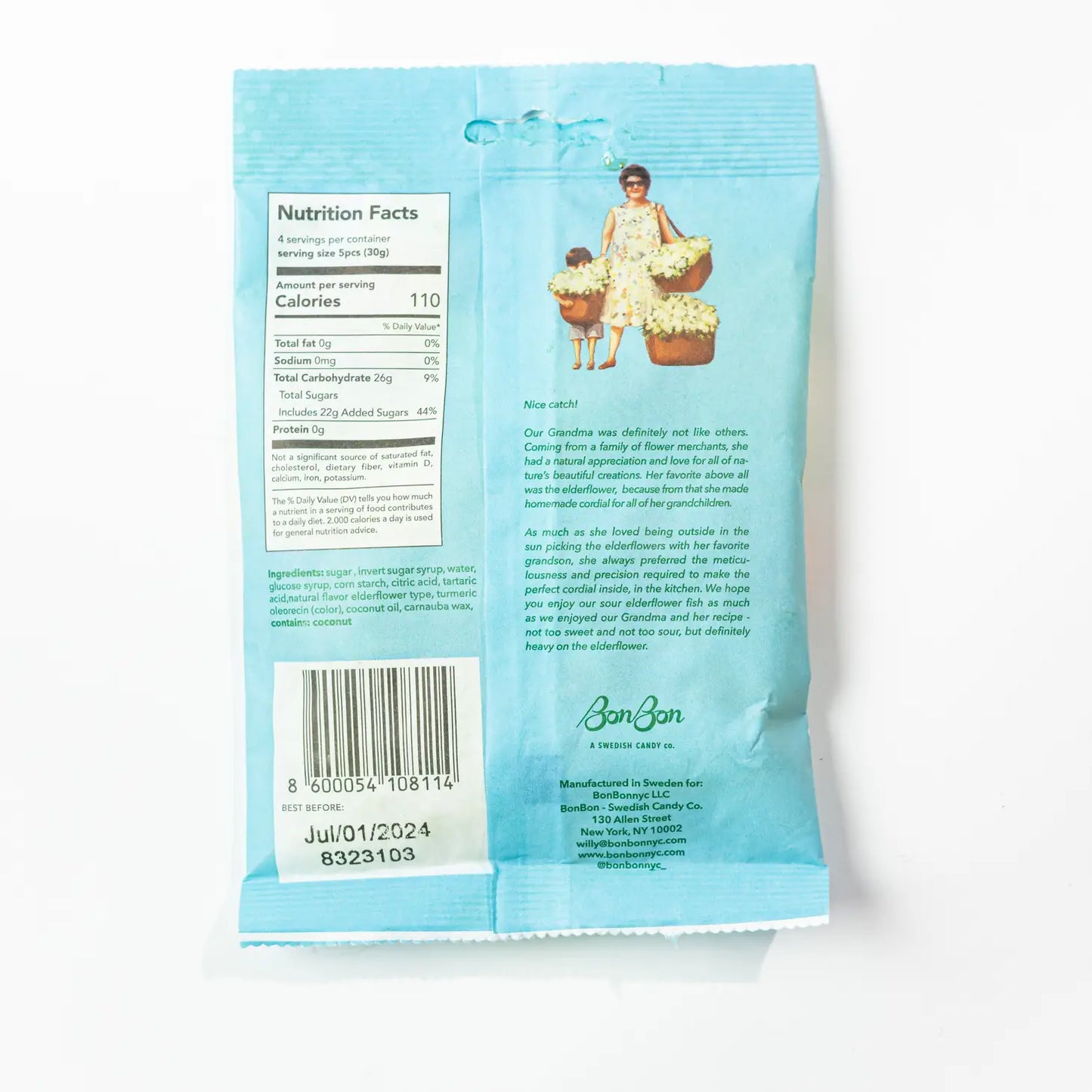 BonBon | Sour Elderflower Fish