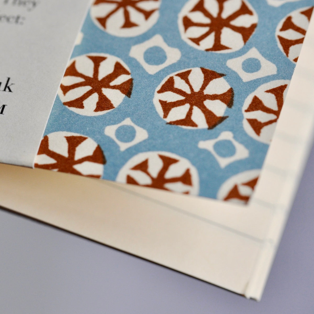 Sea Urchin Exercise Notebook with Lined Paper in Sky & Cocoa