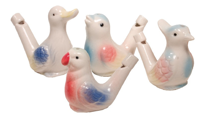 Porcelain Bird Water Whistle