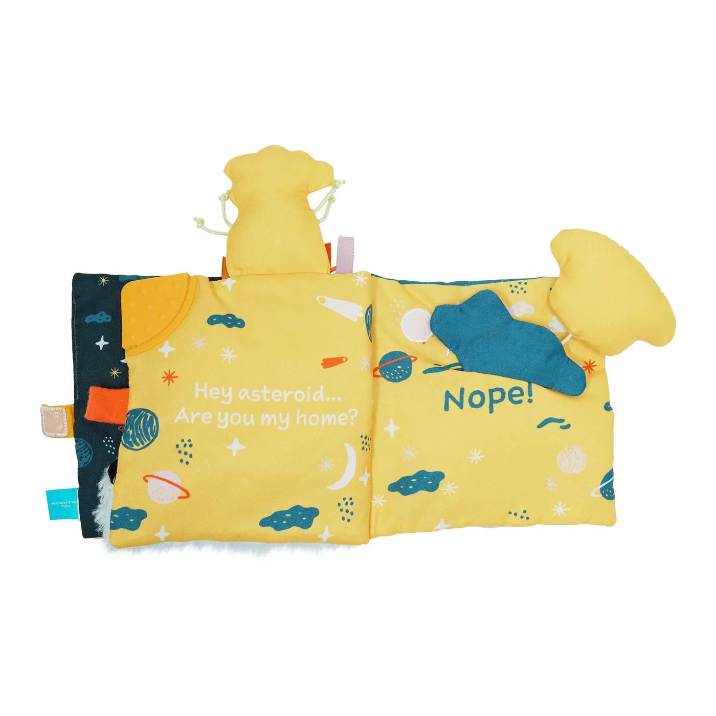 Manhattan Toy | Little Rocket Finds Home Soft Book