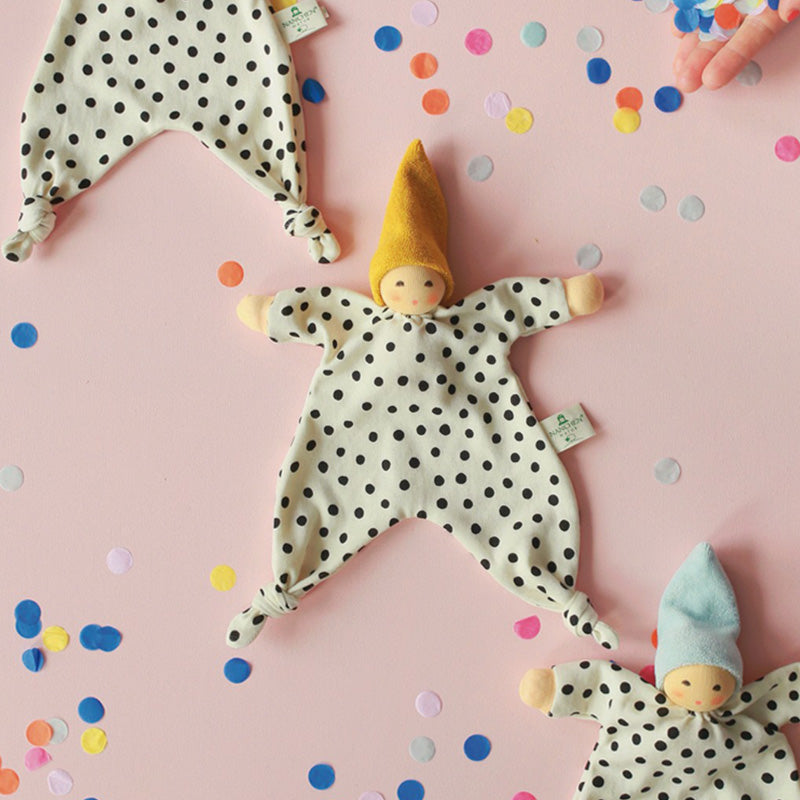 Dots Gripling Doll in Golden Yellow