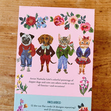 Load image into Gallery viewer, Nathalie Lété Fancy Fauna Notecard Set