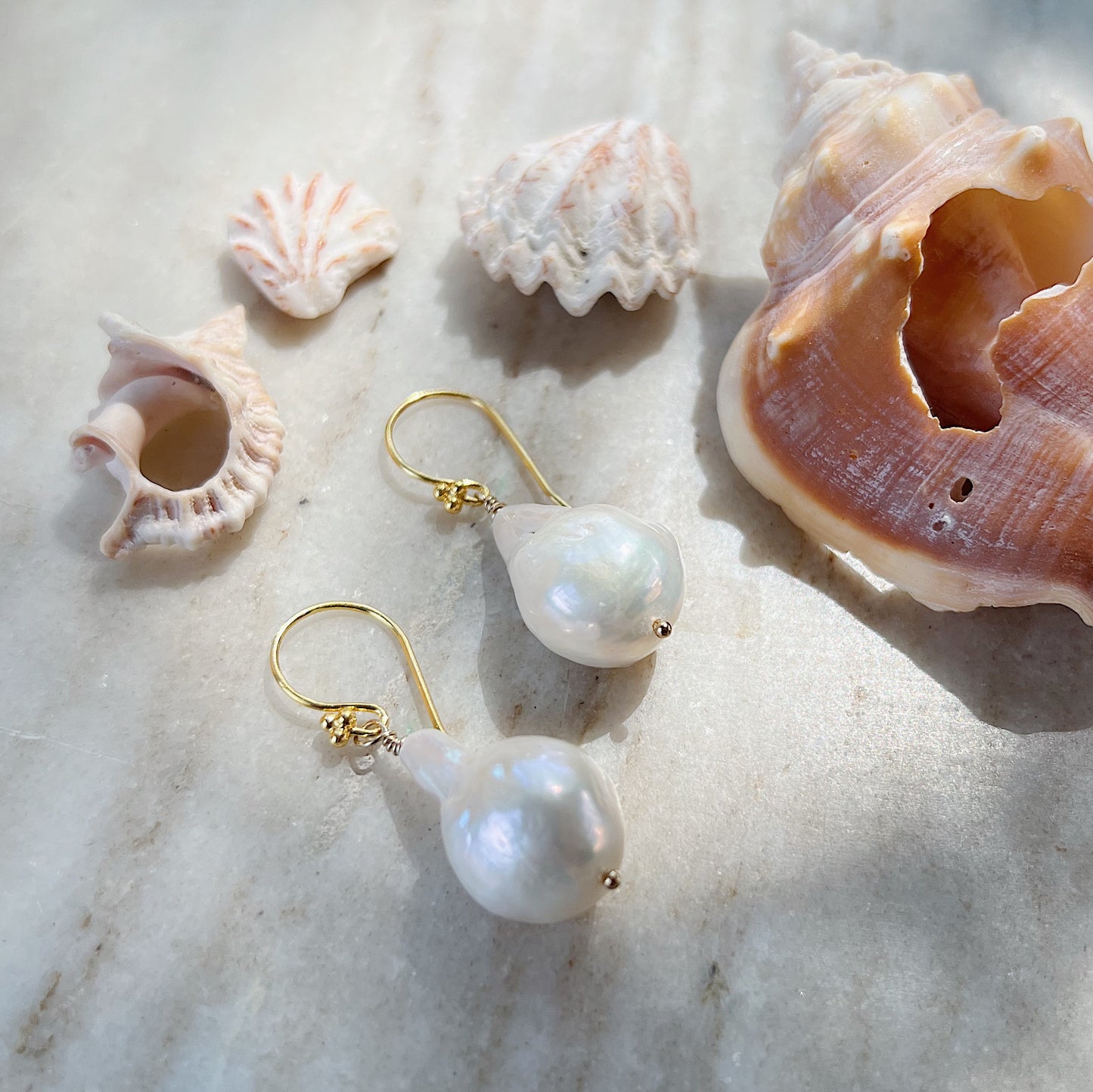 Baroque Pearl Earrings
