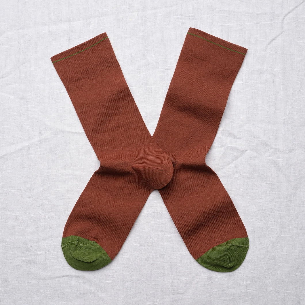 Bonne Maison | Socks in Sepia