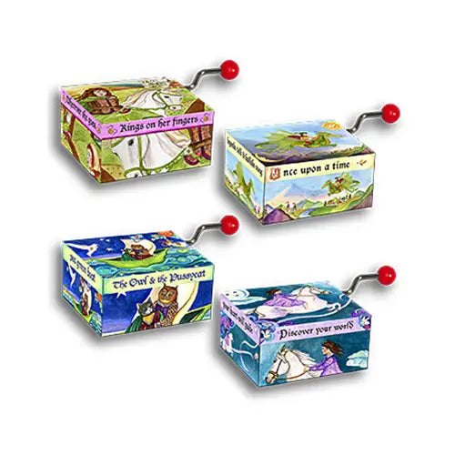 Mini Story Book Music Box