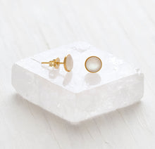 Load image into Gallery viewer, Amano Studio | Mother of Pearl Studs (5mm)
