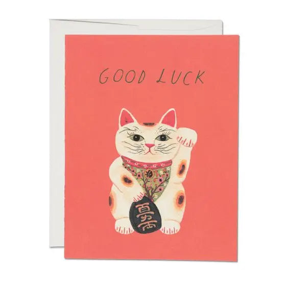 Good Luck Kitty Card