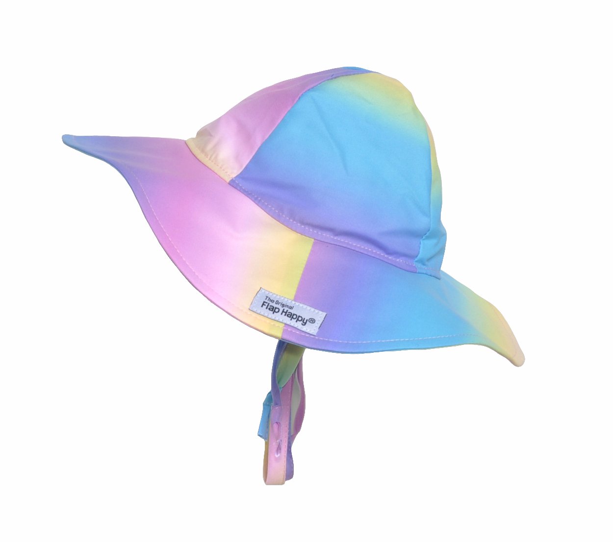 UPF 50+ Wide Brim Sun Hat | Rainbow Ombre