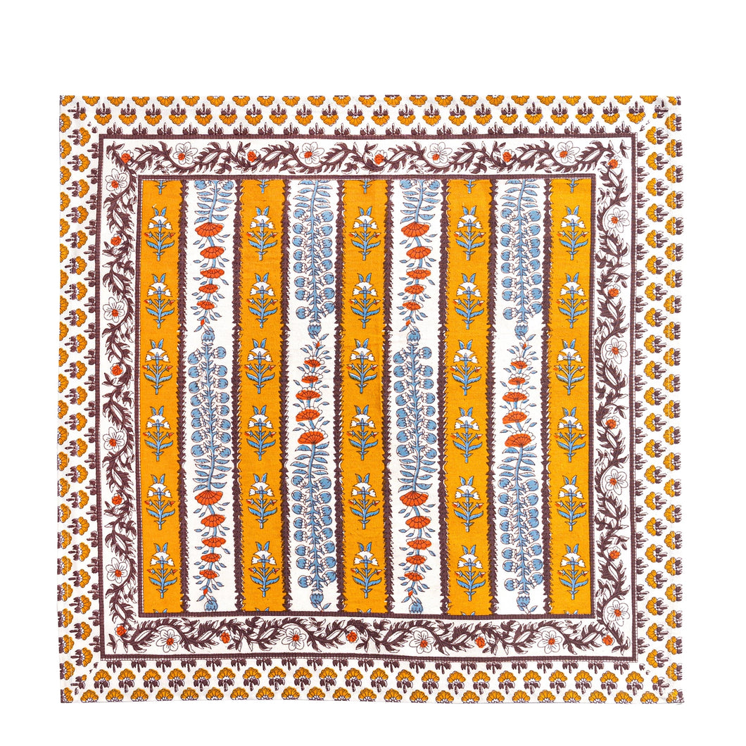 Avignon Napkins in Dijon & Blue, Set of 6