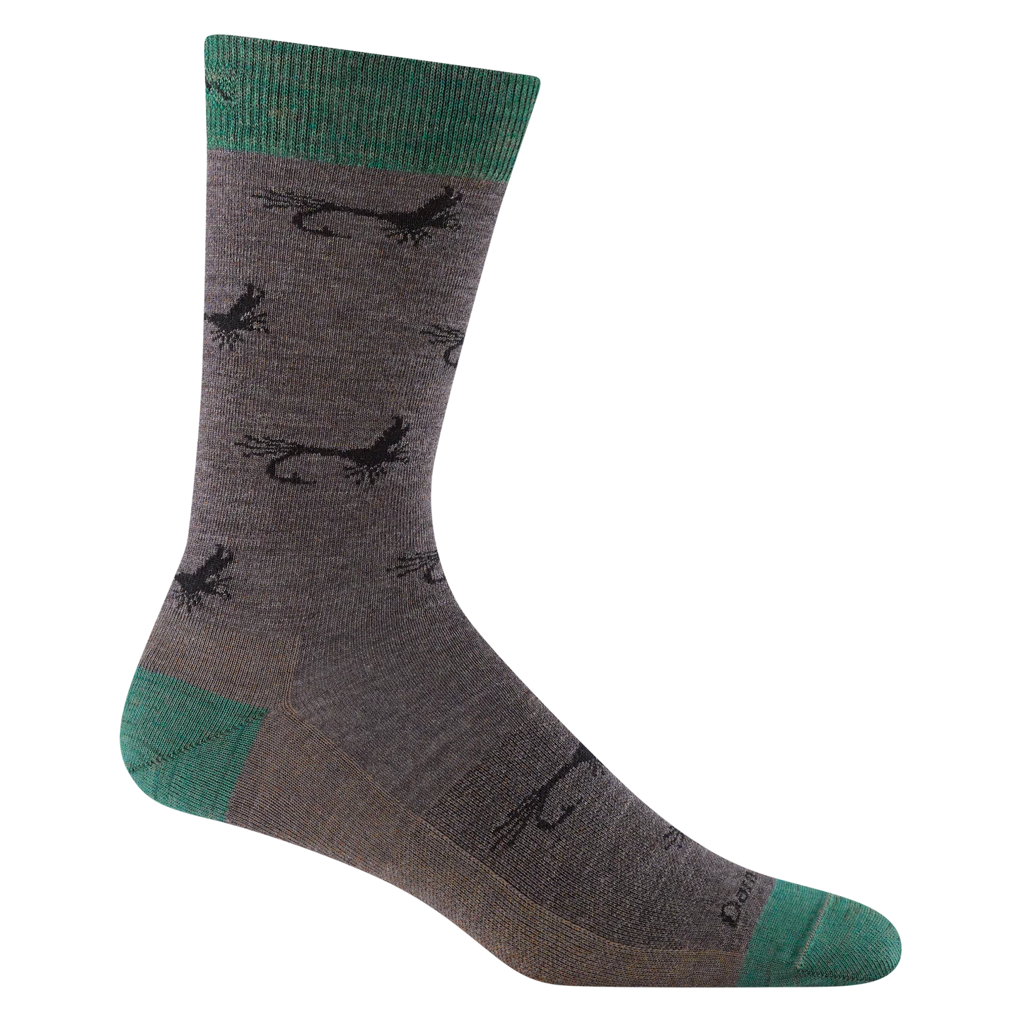 Mcfly Crew Lightweight Lifestyle Socks in Taupe