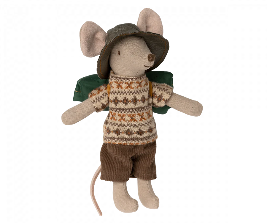 Maileg | Big Brother Hiker Mouse