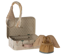 Load image into Gallery viewer, Maileg | Fairy Clothes in Miniature Des Licornes Suitcase
