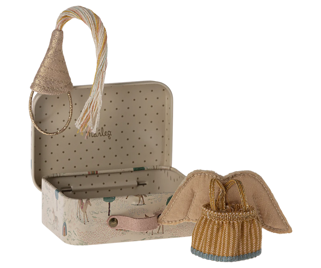 Maileg | Fairy Clothes in Miniature Des Licornes Suitcase