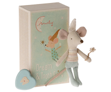 Load image into Gallery viewer, Maileg | Little Brother Tooth Fairy Mouse

