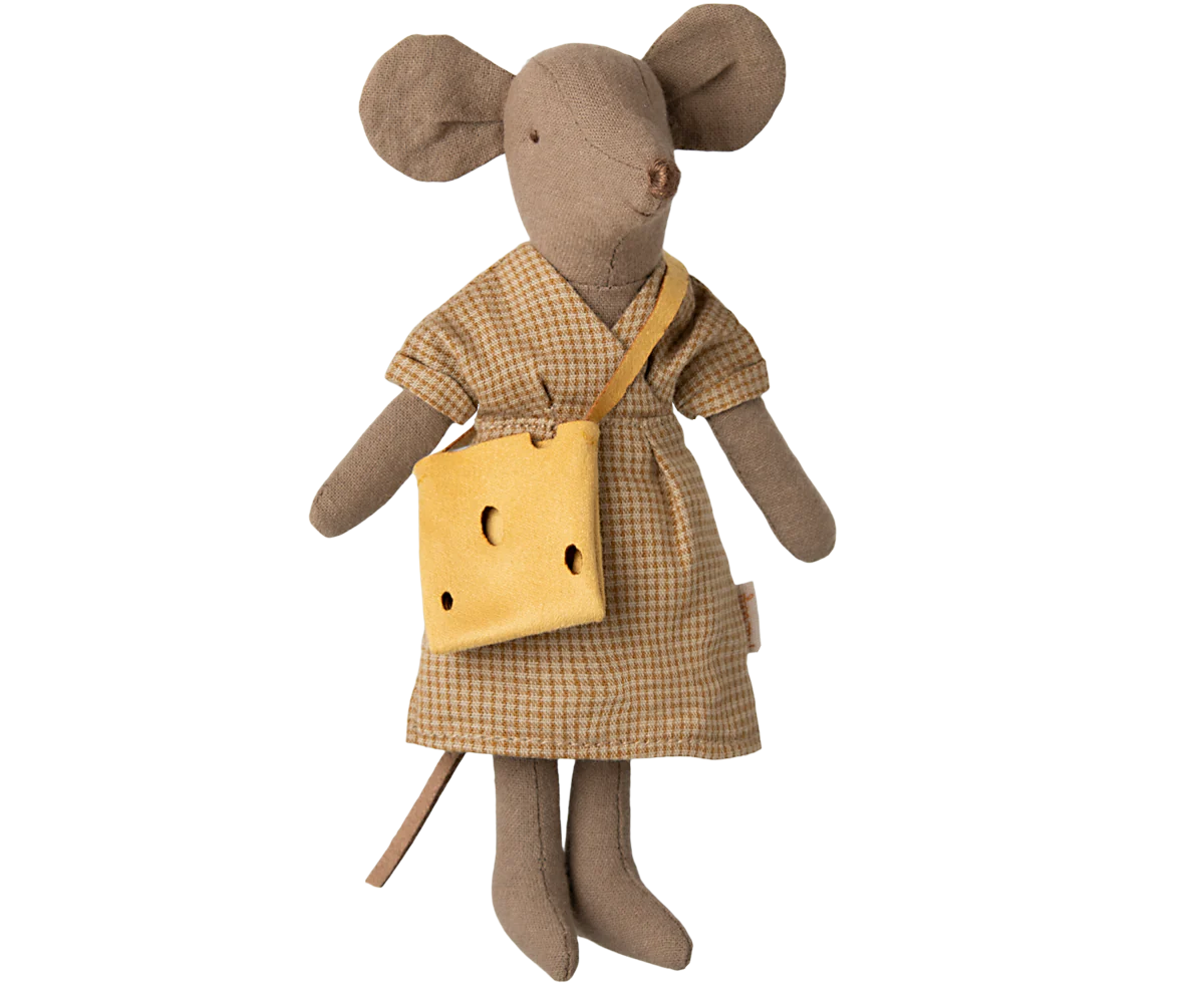 Maileg | Mum Mouse, Light Brown