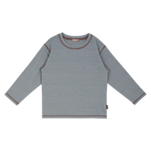 Load image into Gallery viewer, Everyday Multi Striped T-Shirt in Blue
