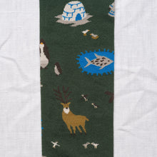 Load image into Gallery viewer, Bonne Maison | Knee High Arctic Socks in Forest
