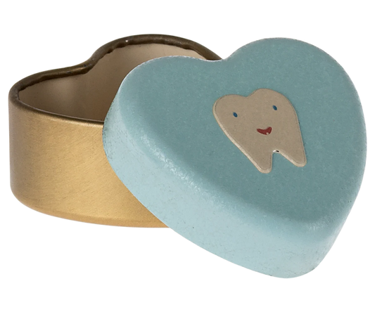 Maileg | Small Gold Tooth Box, Mint