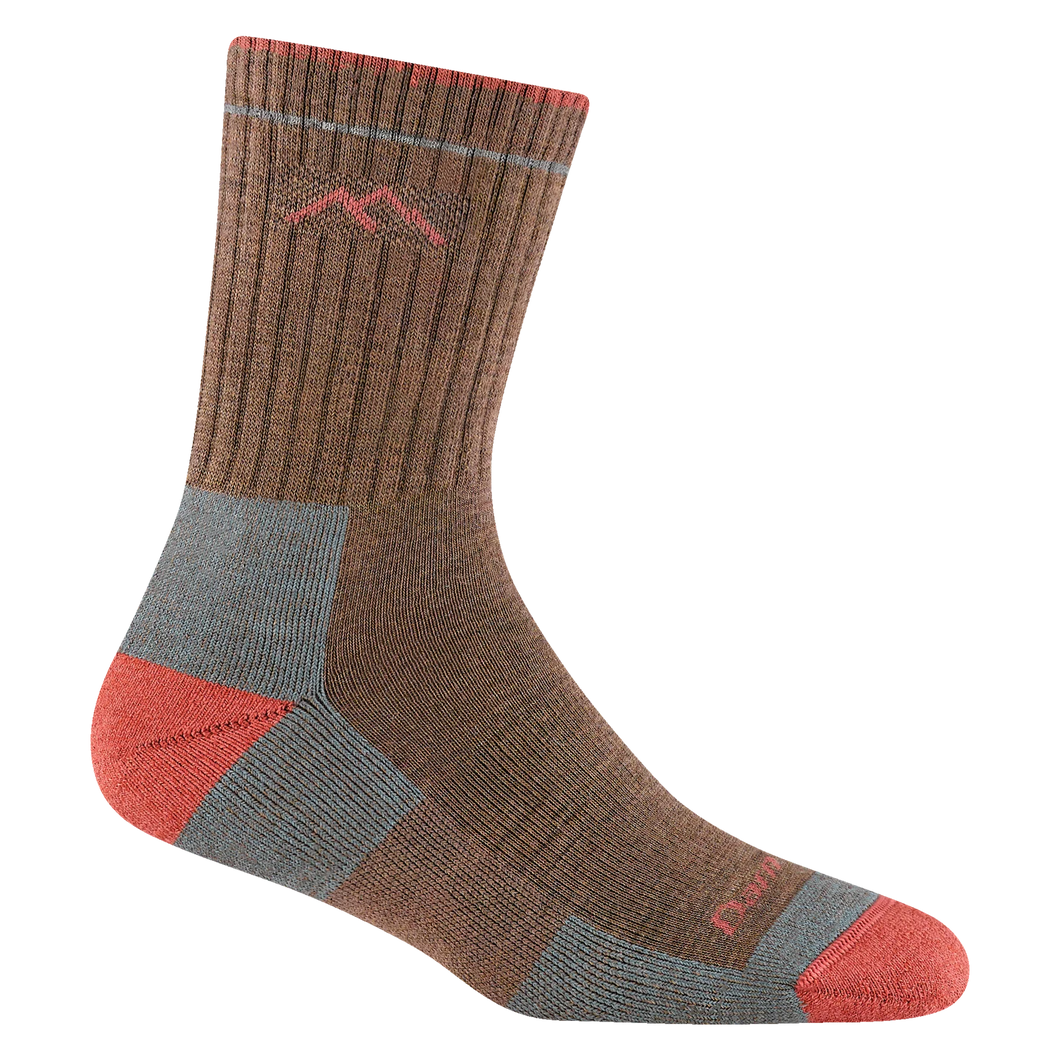 Darn Tough |Hiker Micro Crew Midweight Hiking Socks in Bark