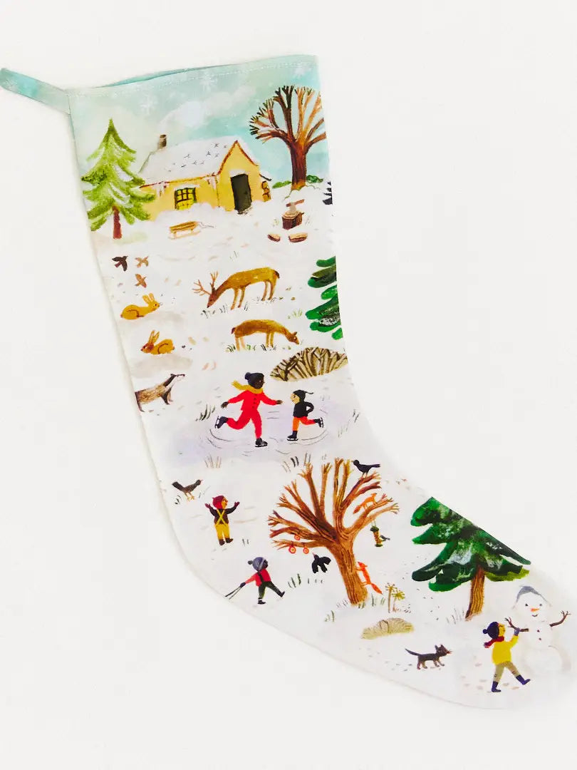 Sarah's Silks | Snowy Day Stocking