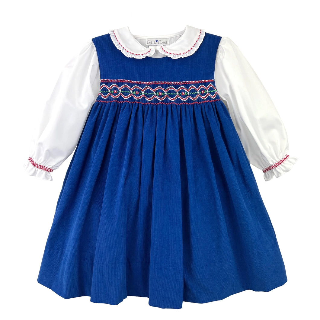 Smocked Jumper Dress