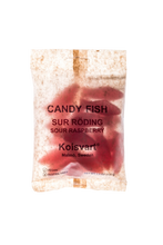 Load image into Gallery viewer, Kolsvart | Sour Raspberry Swedish Fish
