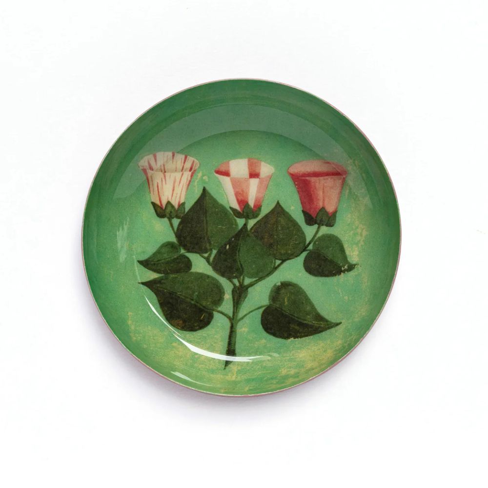 Festival of Flowers Enamel Tray