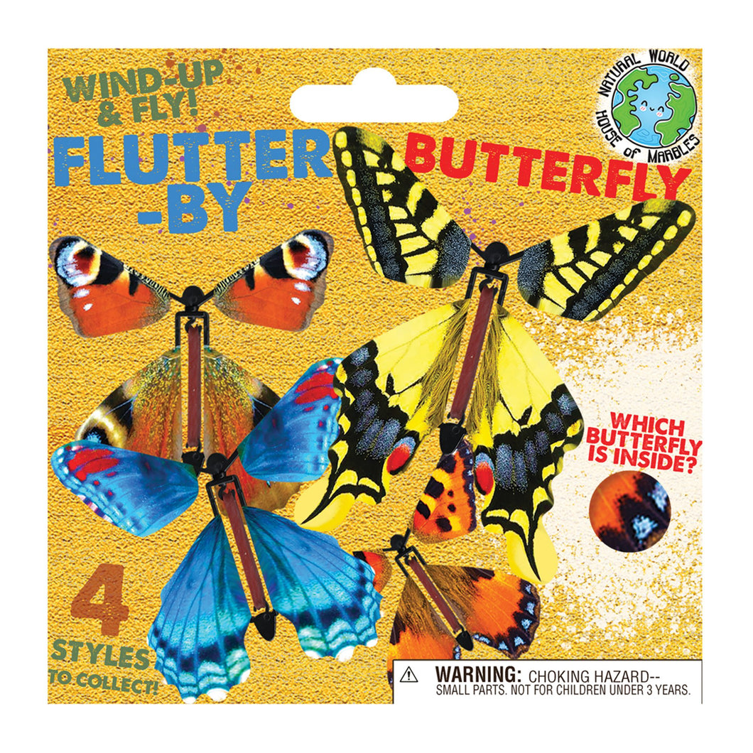 Flutter-By Wind Up Butterfly