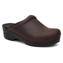 Load image into Gallery viewer, Dansko | Sonja Clog in Antique Brown/Black
