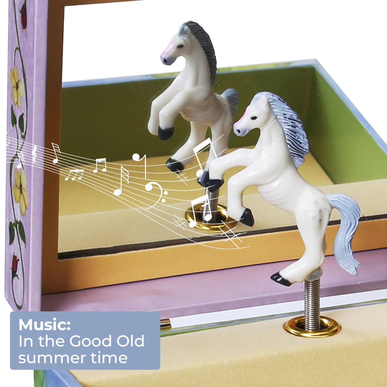 Horse Fairy Jewelry Music Box