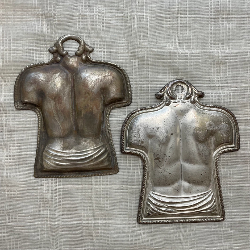 Vintage Italian Exvoto, Man's Back