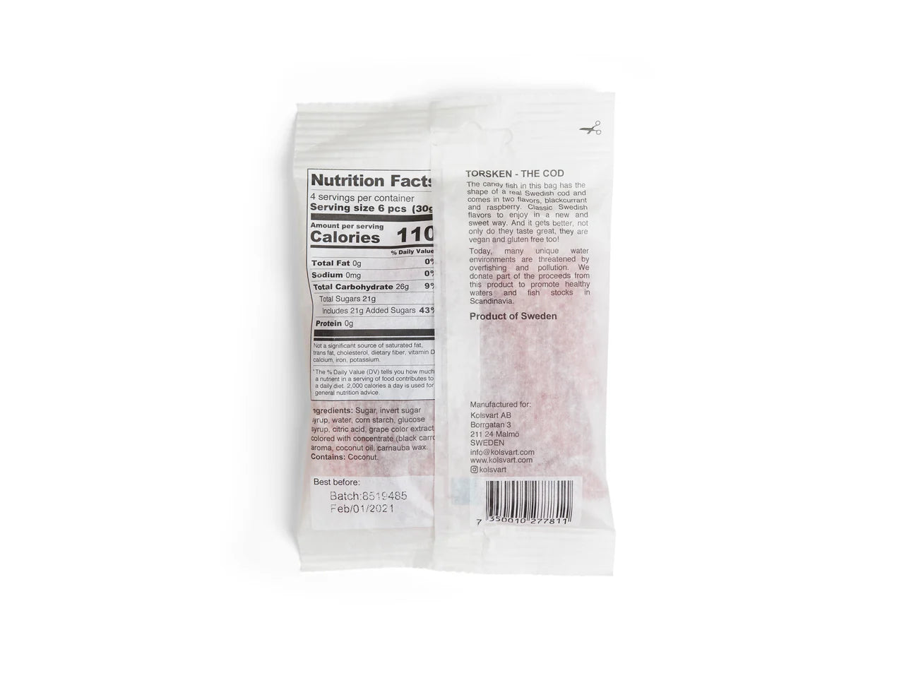 Kolsvart | Elderflower Swedish Fish